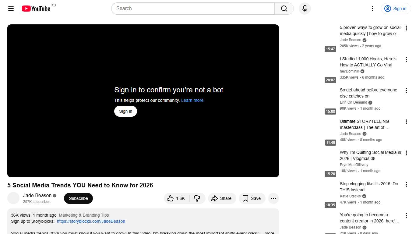 5 Social Media Trends YOU Need to Know for 2026 - YouTube